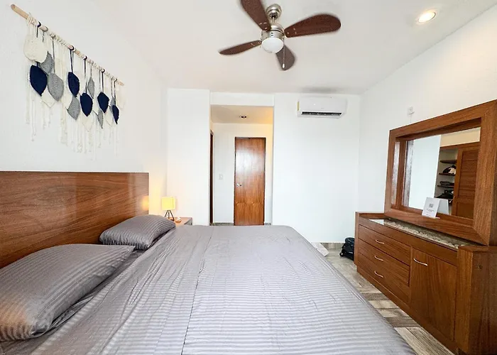 Modern 2br 2ba Downtown Playa - Pool - 5th Ave Apartamento