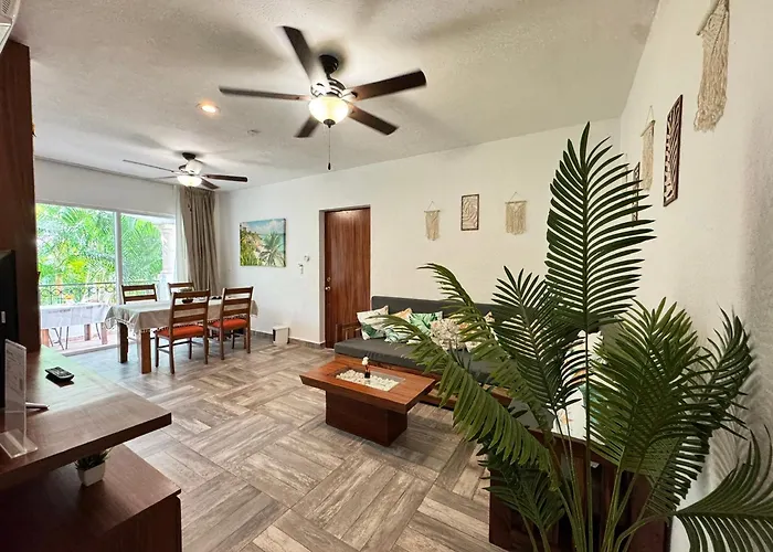 Modern 2br 2ba Downtown Playa - Pool - 5th Ave Apartamento *